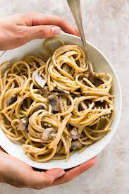 One Pot Garlic Butter Parmesan Mushroom Pasta Dan330 Mushroom Pasta Stuffed Mushrooms Recipes