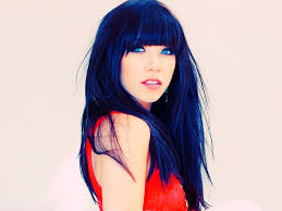 Both of these colors are so delicate and pretty. Free Photo Blue Haired Female Blurred Background Woman Side View Free Download Jooinn