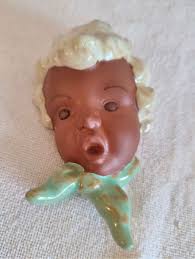 Goldscheider West Germany Kind Nr. 8811, Wandmaske klein, € 26,- (4910 Ried  im Innkreis)