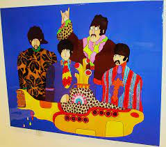 Yellow submarine is an animation movie produced by united artists and king features syndicate, directed by george dunning in 1968. Commissioned Piece Of Art Yellow Submarine Painting Hastings Ne