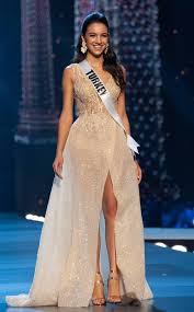 Miss Turkey From Miss Universe 2018 Evening Gown Competition Miss Universe Dresses Miss Universe Gowns Pageant Gowns