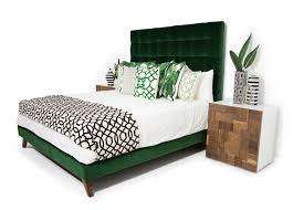 Super comfortable and looks stunning! Delano Emerald Green Velvet Bed Frame Modshop