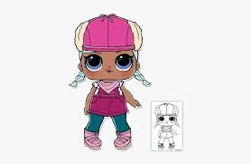 L o l surprise coloring pages to print topcoloringpages net. Lol Surprise Doll Coloring Pages Page 9 Color Your Brrr Bb Lol Doll Png Image Transparent Png Free Download On Seekpng