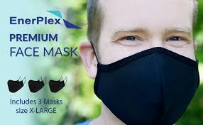Free shipping on orders over $25 shipped by amazon. Amazon Com Enerplex Comfort Xl 3 Ply Reusable Face Mask Breathable Comfort Fully Machine Washable Extra Large Black Face Masks Xl 3 Pack Black Health Personal Care