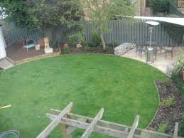 Open Grass Circle Garden Design Layout Circular Garden Design Garden Design