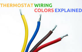 (this is required in nec article 110.15.) Thermostat Wiring Colors Terminals Explained Smarthomelab Net
