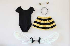 Diy Bee Costume Taylormade Bee Costume Bee Costume Diy Toddler Bee Costume