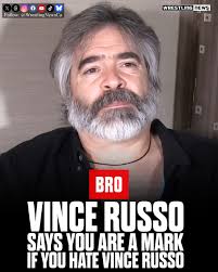 These are Vince Russo's rules. If you want to be