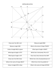 Naming angles interactive worksheet angles online activity for middle. Measuring And Naming Angles Resources Tes