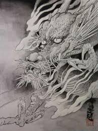 japanese tattoos gallery japanesetattoos 水墨画 龍 龍 絵 龍 イラスト