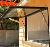 Muy práctico y decorativo ventanas de toldo correderas ...