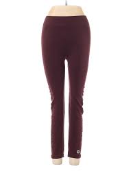 Details About Tory Sport Women Red Leggings Sm Petite