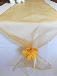 Champagne Gold Organza Table Runner Wedding By Yourweddingsupply 50th Wedding Anniversary Decorations 50th Wedding Anniversary Party 50th Wedding Anniversary