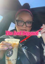 Beyonce Drink from 7 Brewtext=the Beyonce Is A Mixis Hazelnut and Caramel  Mocha