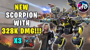 New 3x Overdrive Scorpion Storm Gust 80 Dmg Wreaking Havoc War Robots Mk2 Wr Gameplay Youtube