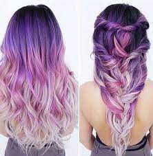 Pin By Megan Churchard On Possible Hair Ideas Purple Ombre Hair Hair Color Pastel Mermaid Hair Color
