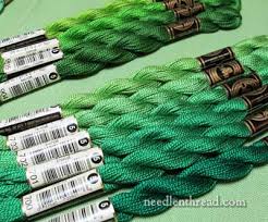 Dmc Pearl Cotton 5 Green Green More Green