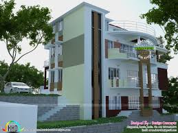 Two and three bedroom units are in high demand and won't stay vacant for long! Multi Family 4 Plex Home Plan Kerala Home Design And Floor Plans 8000 Houses
