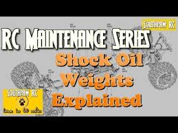 Rc Maintenance Series Episode 5 Rc Shock Oil Weights