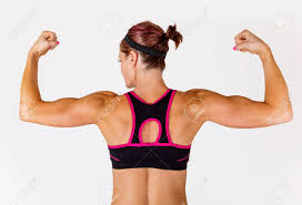 Although it can be attractive to have someone compete for you, the strength, confidence, and courage of an aries woman can be intimidating to the opposite gender. Beautiful Strong Muscular Woman Flexing Her Biceps And Arm Muscles View From Behind To Show Her Ripped Back And Arms Stock Photo Picture And Royalty Free Image Image 42156626