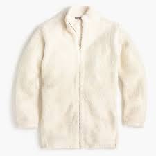 J Crew Jackets Coats Jcrew Point Sur Fuzzy Cardigan Jacket Poshmark