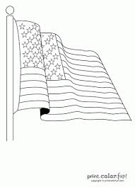 Tagged flag day, flag day coloring page. American Flag Print Color Fun