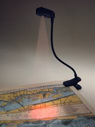 Clip On Chart And Reading Light For Night Vision