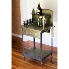 Ironsides Rolling Table Trending The Vintage Bar Collection Dot Bo Vintage Industrial Furniture Industrial Furniture Cottage Side Table
