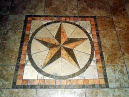Matte porcelain floor and wall tile is a stone look tile featuring elegant light gray finish for contemporary style. Rustic Star Tile Kit From Home Depot We Inset In The Tile In The Front Entryway Ranch House Decor Star Tile Mosaic