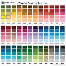 16 up to date color mix chart acrylic paints