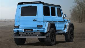 Mansory S Mercedes G500 4x4 Gives No Reason To Feel Blue Motor1 Com Mercedes Benz G500 Mercedes G500 Mercedes