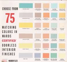 Vintage Decorating 1950 S Paint Color Chip Brochures Vintage Decor Vintage Paint Colors 1950s Decor