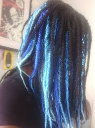 8inch marley braid hair crochet braids Blue Marley Twists Funky Hairstyles Natural Afro Hairstyles Afro Hairstyles