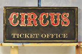 The term old timeyness is used more rarely. How To Make Old Signs Vintage Inspired Circus Sign
