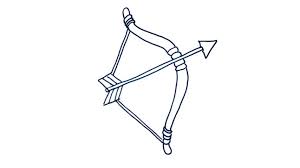 How To Draw A Bow And Arrow - My How To Draw