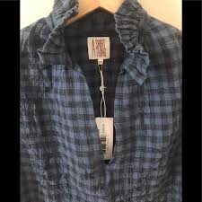'penelope' bluse aus baumwolle von a shirt thing. A Shirt Thing Tops New A Shirt Thing Penelope Gingham Blouse Ps Poshmark