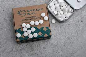 Zero waste toothpaste tablets sent in refillable glass containers that look great. Plastic Free Toothpaste Dentabs Fareham Dentist Vida Dentistry