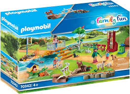 Le mobilier jardin enfant aussi bien que celui des grands. Playmobil Family Fun 70342 Jardin Animalier Playmobil Animalier Le Zoo