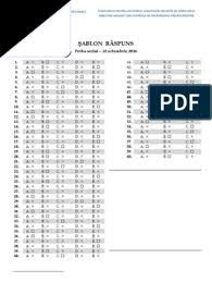 Test Concurs Directori Raspunsuri Pdf