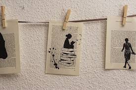 Der Etwas Andere Buchdruck Was Liest Du Bastelbucher Basteln Mit Alten Buchern Alte Bucher