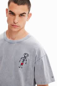 Oversize heart T-shirt