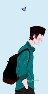 Gambar kartun ganteng dan keren. Anime Muslim