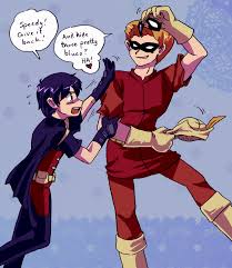 Young Justice Speedy X Robin Stolen Mask By Cloud Kitsune On Deviantart Young Justice Robin Young Justice Young Justice League