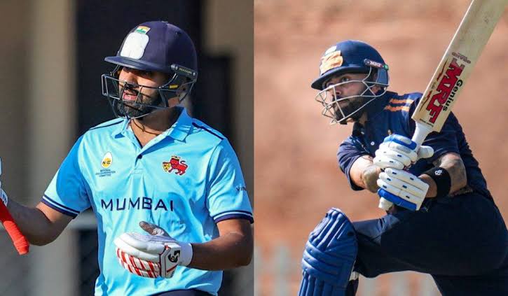 Vijay Hazare Trophy Highlights: Kohli stars as Delhi beat Gujarat, Mumbai featuring Rohit also win