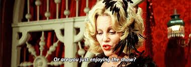 The mel brooks comedy, blazing saddles, is famous for one liners that toe the line. Blazing Saddles Madeline Kahn Olhar Gif Find On Gifer