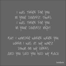 I Was There For You Rap Lyrics Quotes Maroon 5 Lyrics Song Lyric Quotes