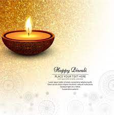 Latest happy diwali sms to your love. Free Vector Golden Glitter Diwali Design