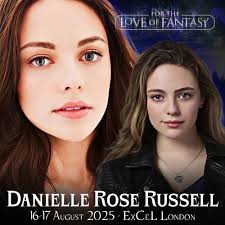 Good news everyone, Danielle Rose Russell is coming to For The Love Of  Fantasy this weekend!