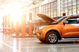 Car Repair Station With Soft Focus In The Background And Over Light Car Repair Service Car Auto Repair