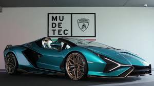 It's spaceship looks are fittin. The Lamborghini Sian Roadster Stefano Domenicali Video Dailymotion
